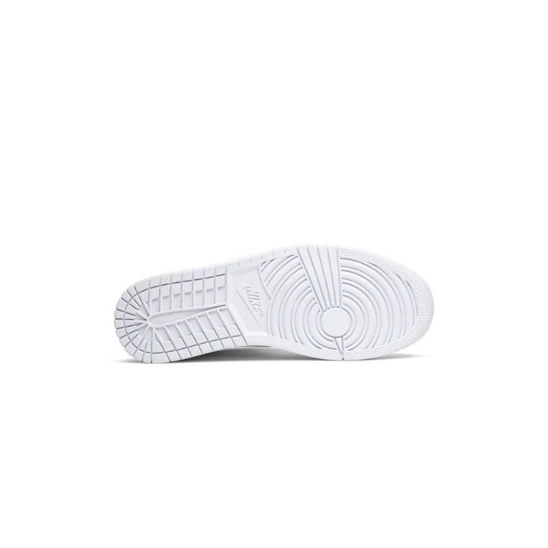 Air Jordan 1 Mid Hvit Damesko