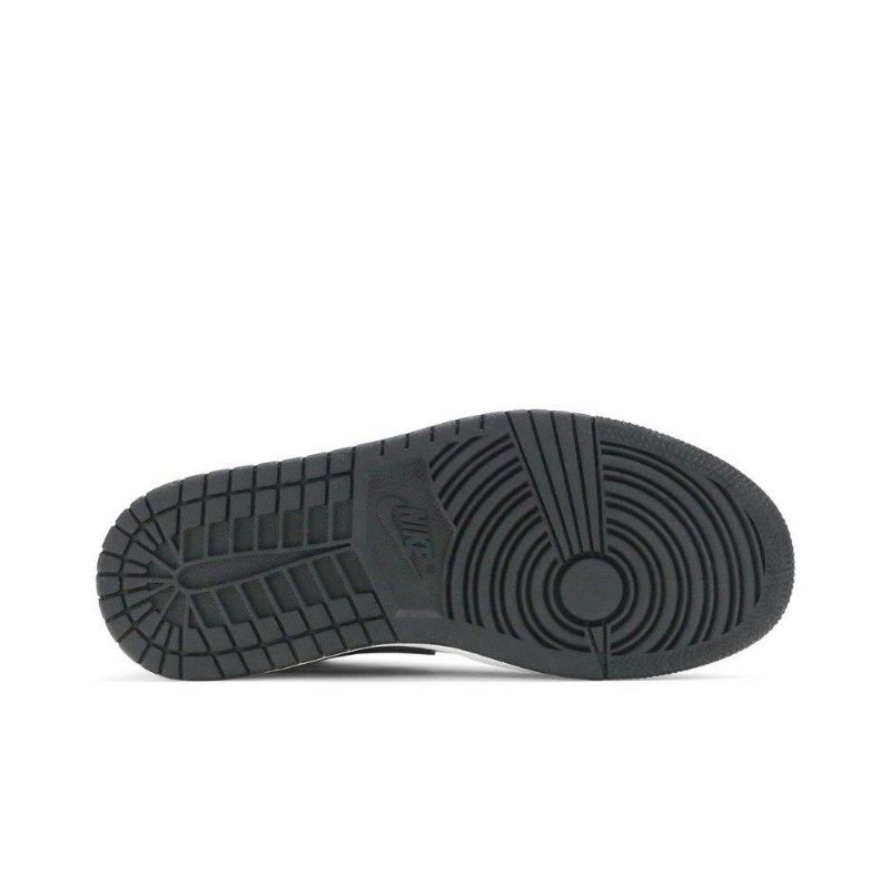 Air Jordan 1 Mid Hvit Gull Svart Damesko