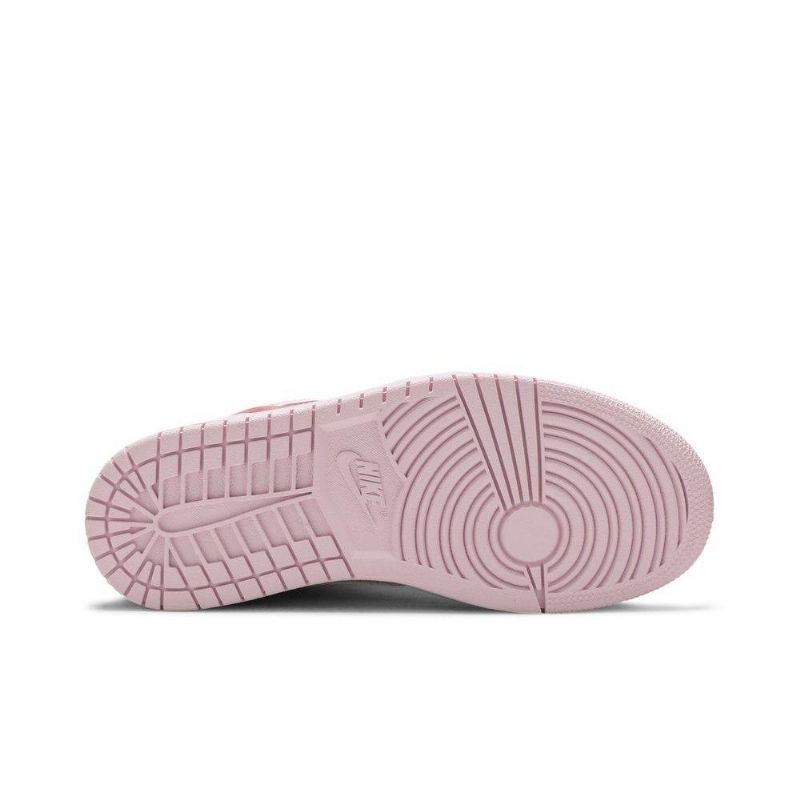 Air Jordan 1 Mid Rosa Hvit Damesko
