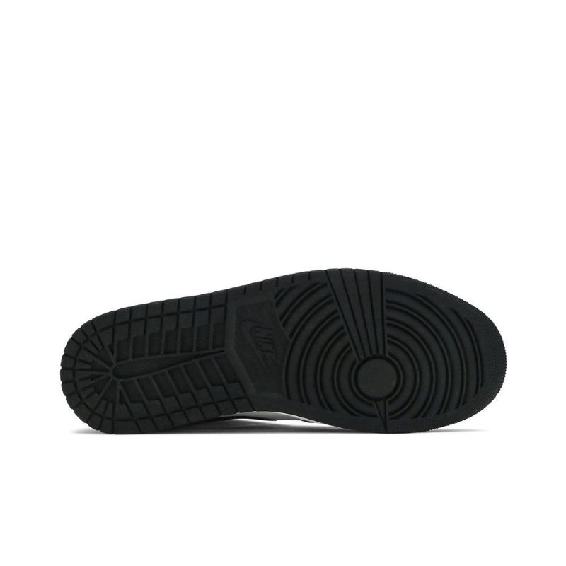 Air Jordan 1 Mid Se Blå Hvit Svart Herresko