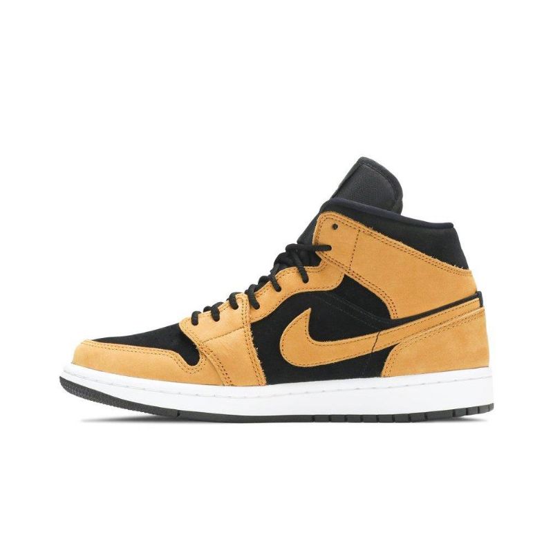 Air Jordan 1 Mid Se Brun Svart Damesko