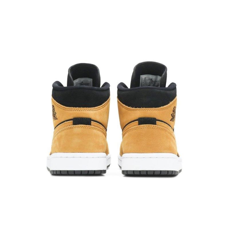 Air Jordan 1 Mid Se Brun Svart Damesko