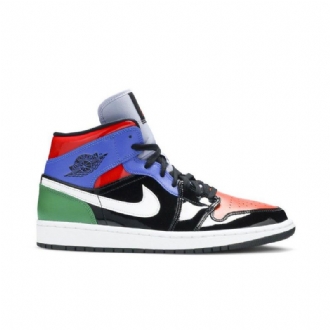 Air Jordan 1 Mid Se Flerfargede Damesko