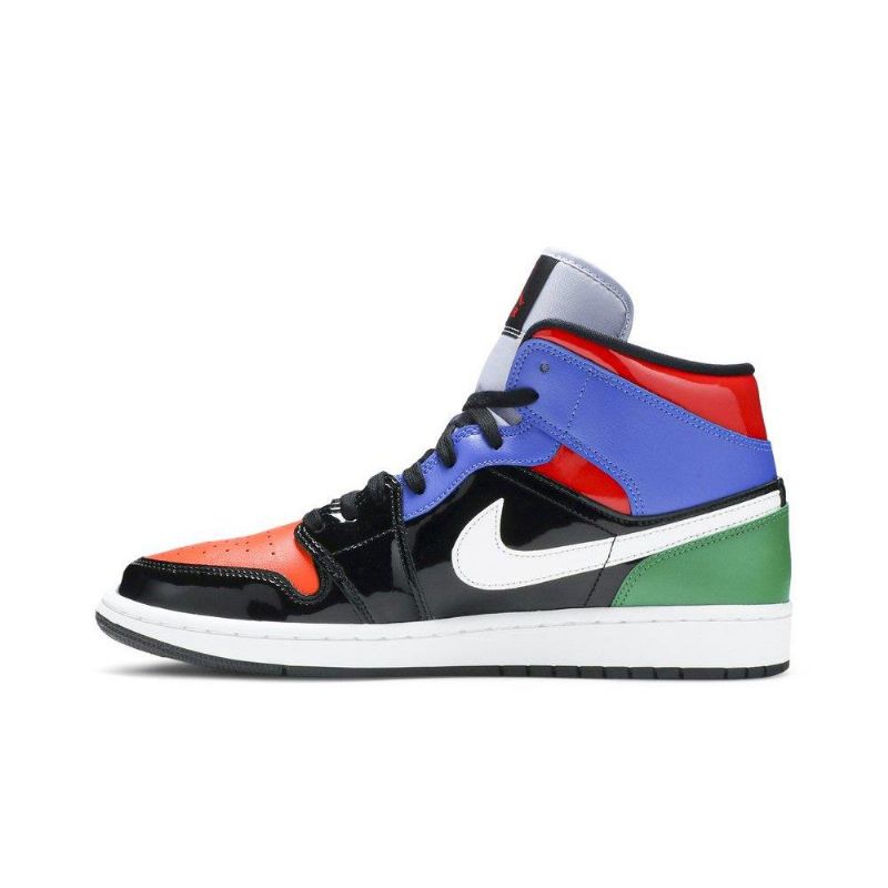 Air Jordan 1 Mid Se Flerfargede Damesko