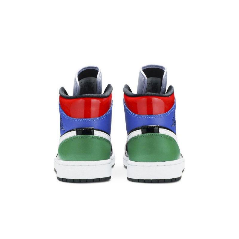Air Jordan 1 Mid Se Flerfargede Damesko