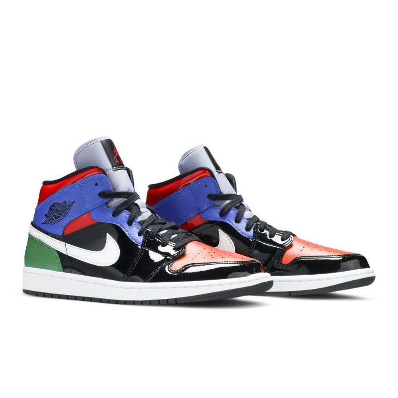 Air Jordan 1 Mid Se Flerfargede Damesko