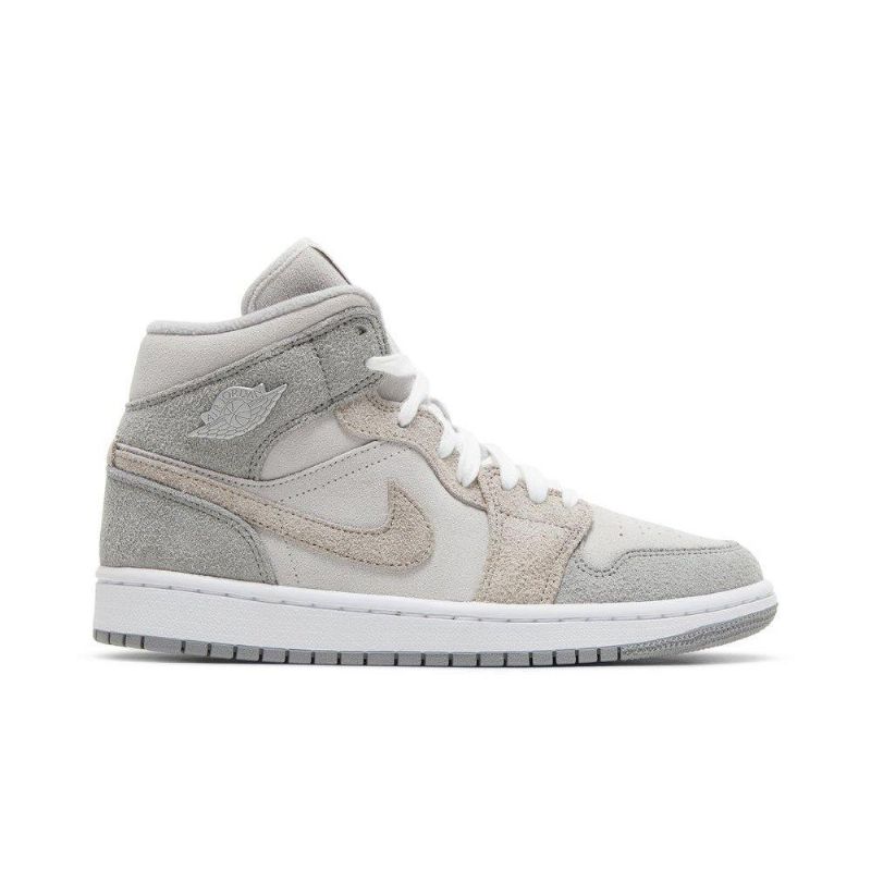 Air Jordan 1 Mid Se Grå Damesko