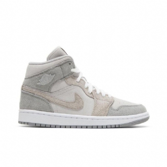 Air Jordan 1 Mid Se Grå Damesko