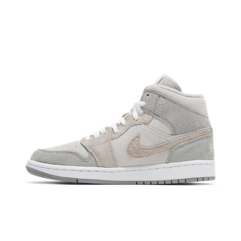 Air Jordan 1 Mid Se Grå Damesko
