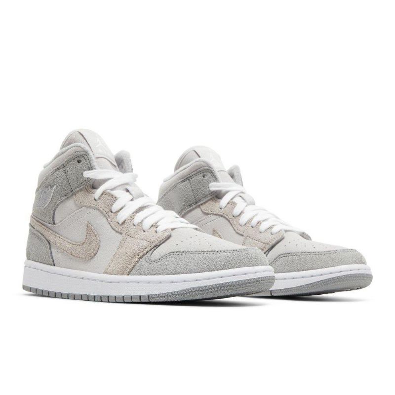 Air Jordan 1 Mid Se Grå Damesko
