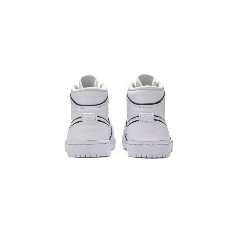 Air Jordan 1 Mid Se Hvite Damesko