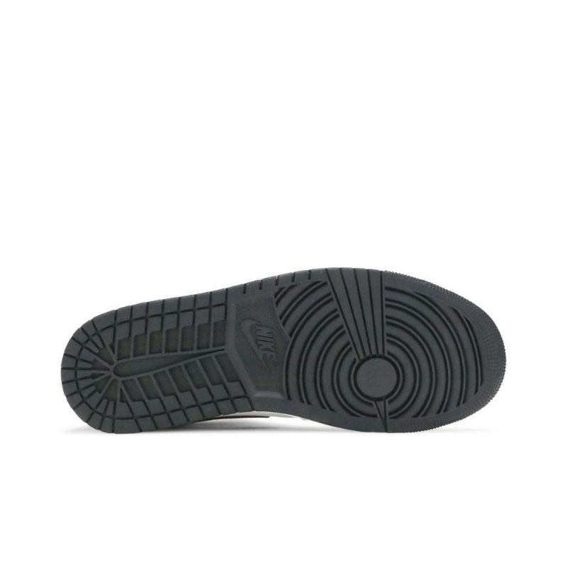 Air Jordan 1 Mid Se Oransje Hvit Svart Herresko