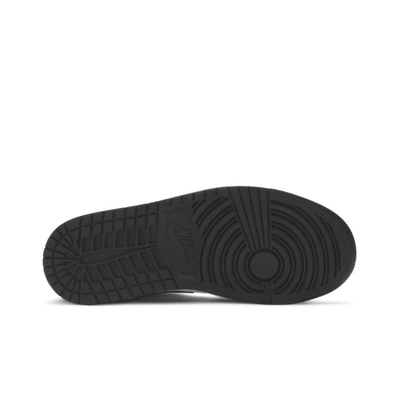 Air Jordan 1 Mid Se Svart Hvit Herresko