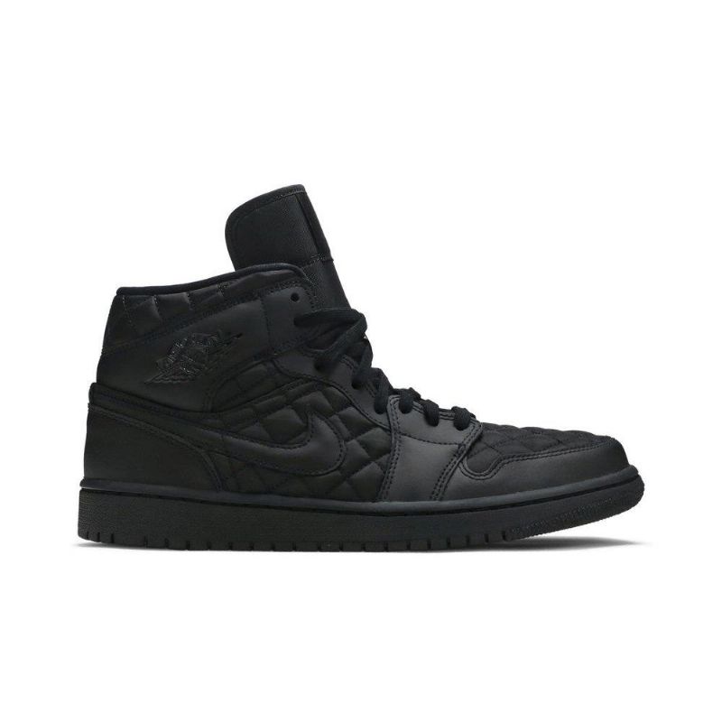 Air Jordan 1 Mid Se Svarte Damesko