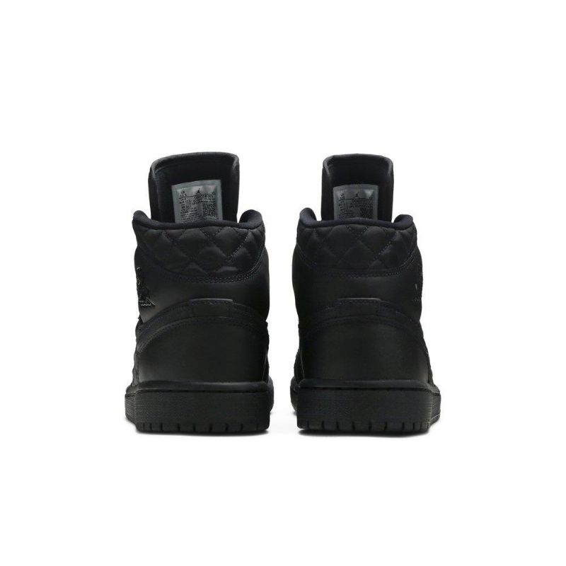Air Jordan 1 Mid Se Svarte Damesko