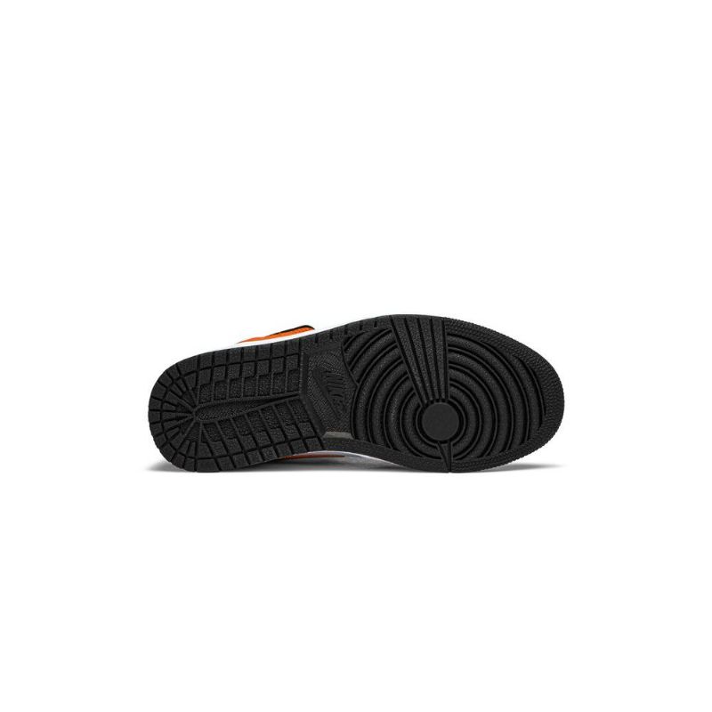 Air Jordan 1 Mid Svart Brun Hvit Herresko