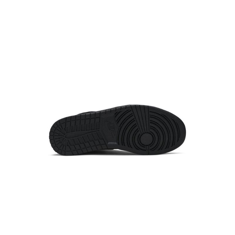 Air Jordan 1 Mid Svart Herresko