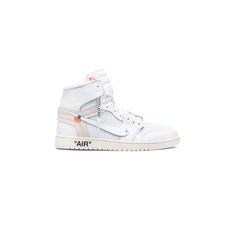 Air Jordan 1 Off-hvit Retro Høye Og Hvite Herresko