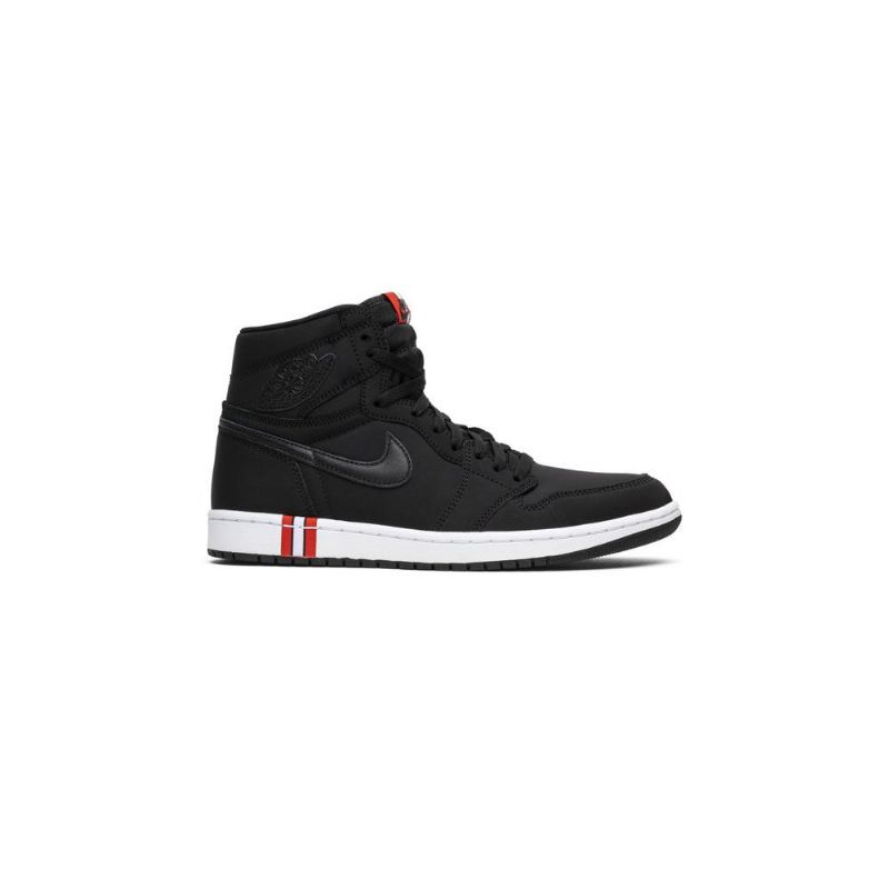 Air Jordan 1 Paris Saint-germain Retro Høy Og Svart Hvit Rød Herresko