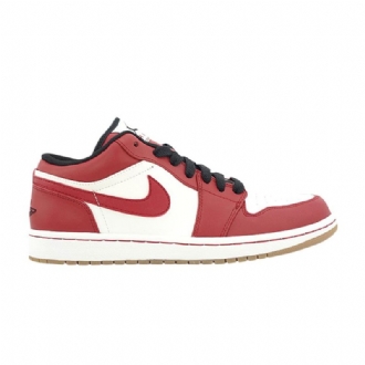 Air Jordan 1 Phat Lav Hvit Rød Svart Brun Herresko