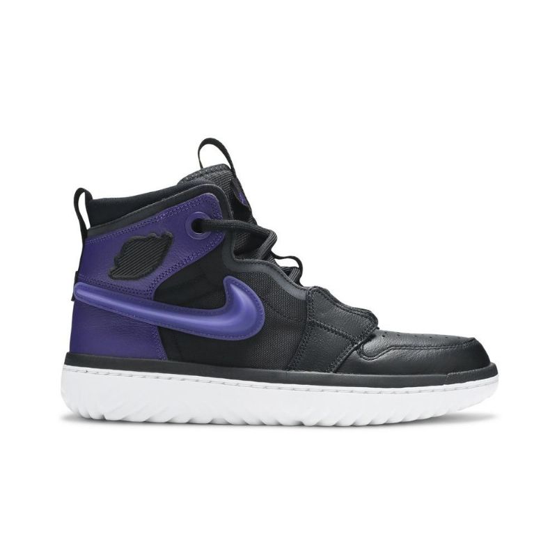 Air Jordan 1 React Lilla Svarte Herresko