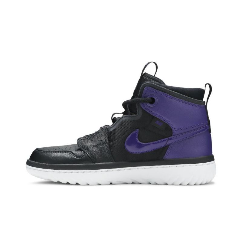 Air Jordan 1 React Lilla Svarte Herresko