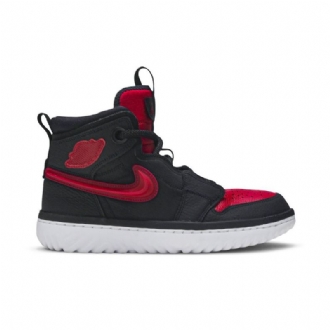 Air Jordan 1 React Svart Rød Hvit Herresko