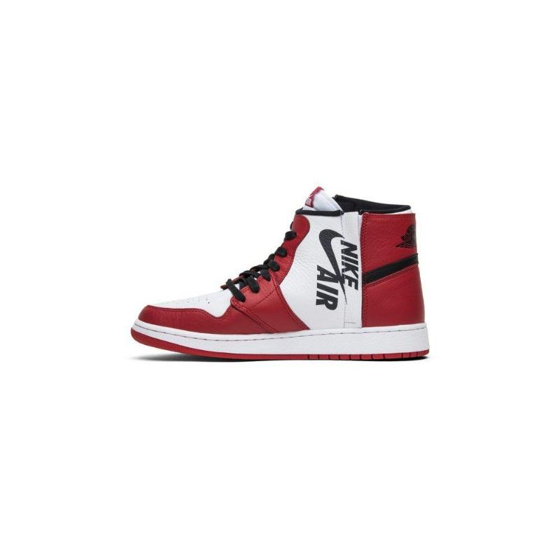 Air Jordan 1 Rebel Xx Hvit Rød Svart Damesko