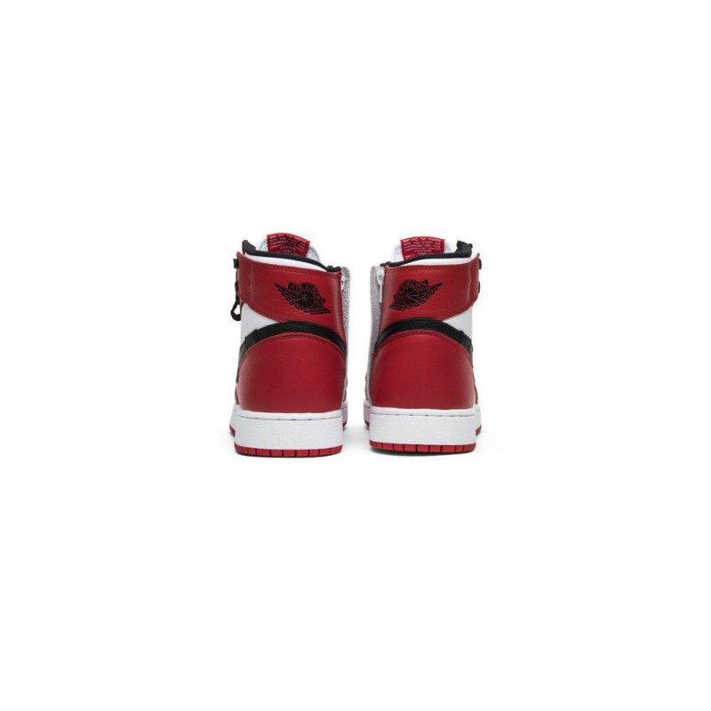 Air Jordan 1 Rebel Xx Hvit Rød Svart Damesko