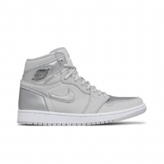 Air Jordan 1 Retro High Og Co.jp Grå Sølv Herresko