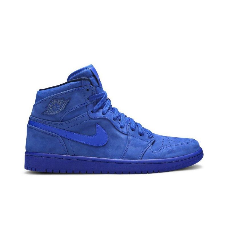 Air Jordan 1 Retro High Premium Blå Damesko