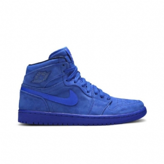 Air Jordan 1 Retro High Premium Blå Damesko