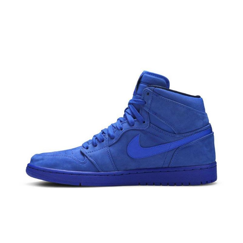 Air Jordan 1 Retro High Premium Blå Damesko