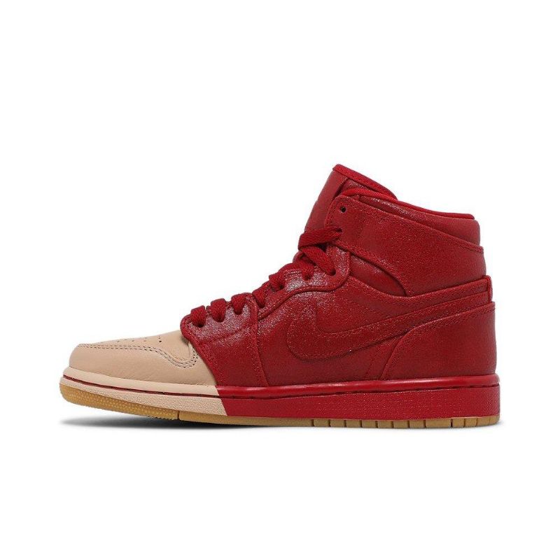 Air Jordan 1 Retro High Premium Rødbrune Damesko