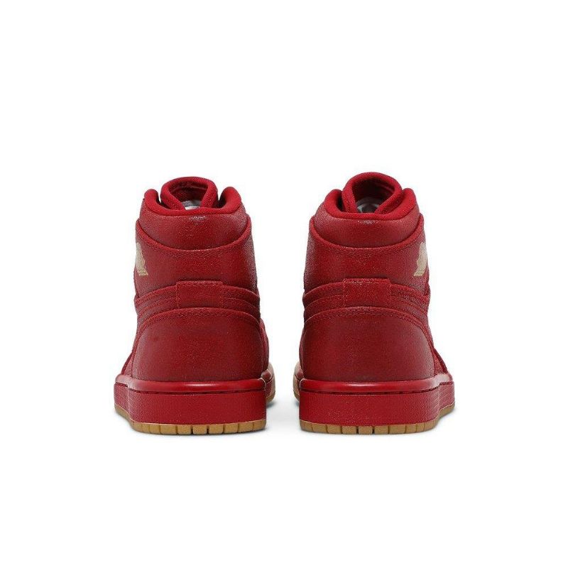 Air Jordan 1 Retro High Premium Rødbrune Damesko