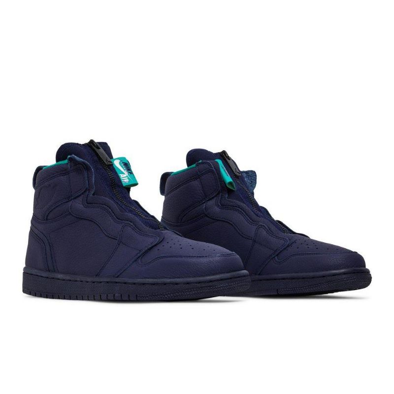 Air Jordan 1 Retro High Zip Blågrønne Damesko