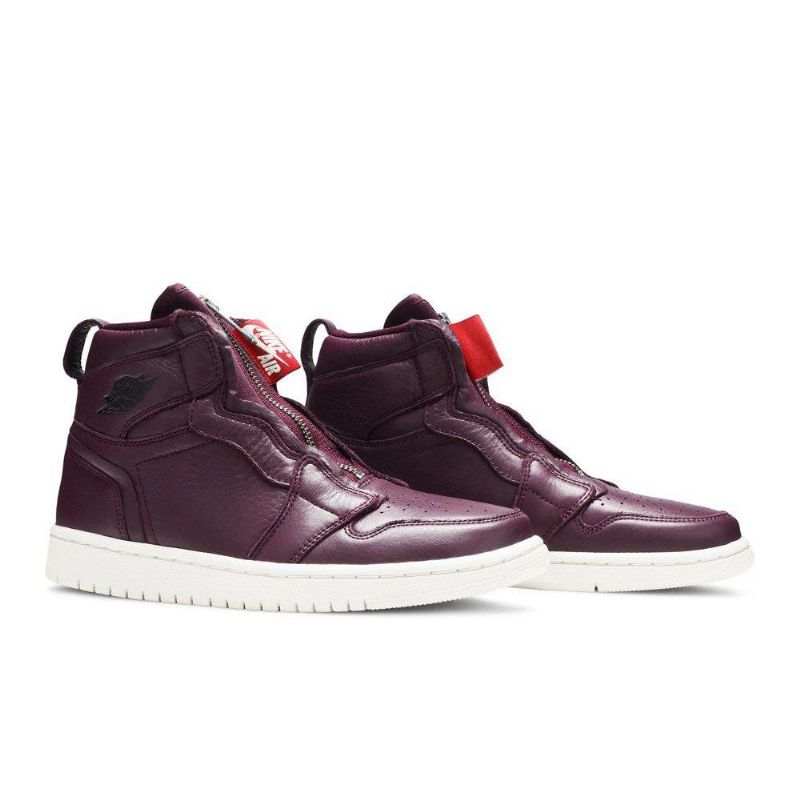 Air Jordan 1 Retro High Zip Bordeaux Damesko