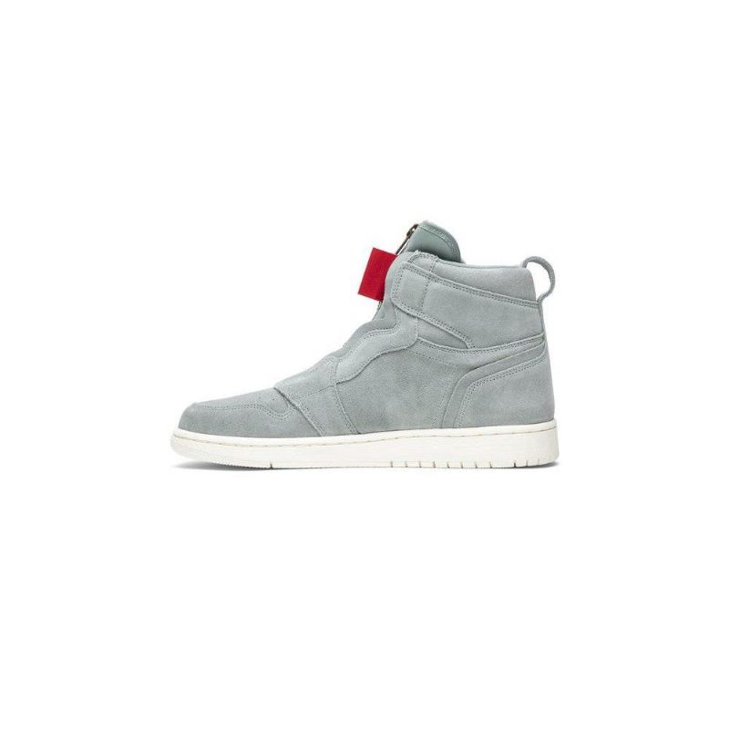 Air Jordan 1 Retro High Zip Grønn Rød Damesko
