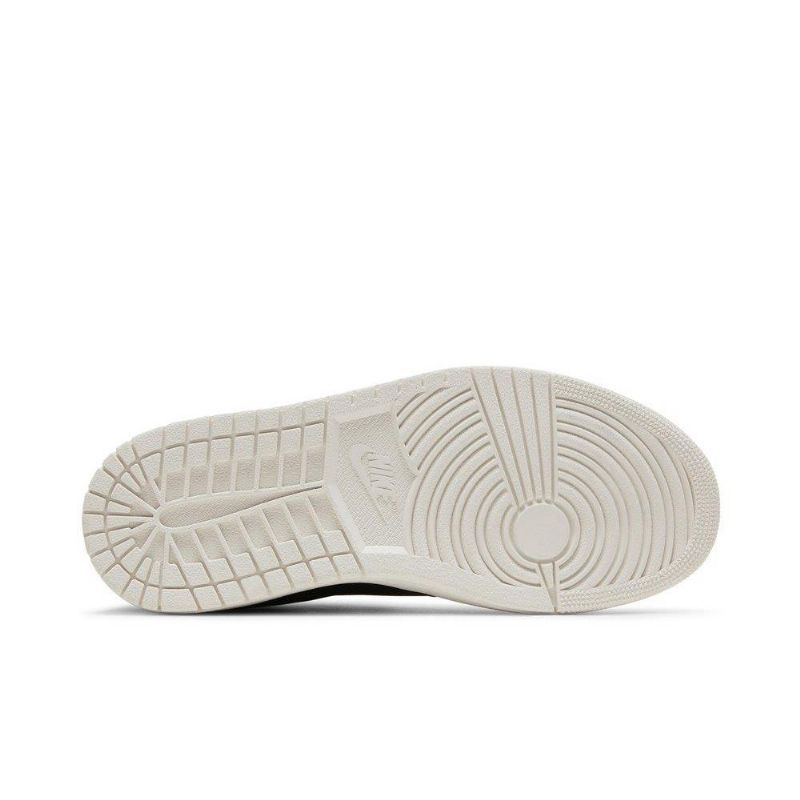 Air Jordan 1 Retro High Zip Svart Rød Damesko