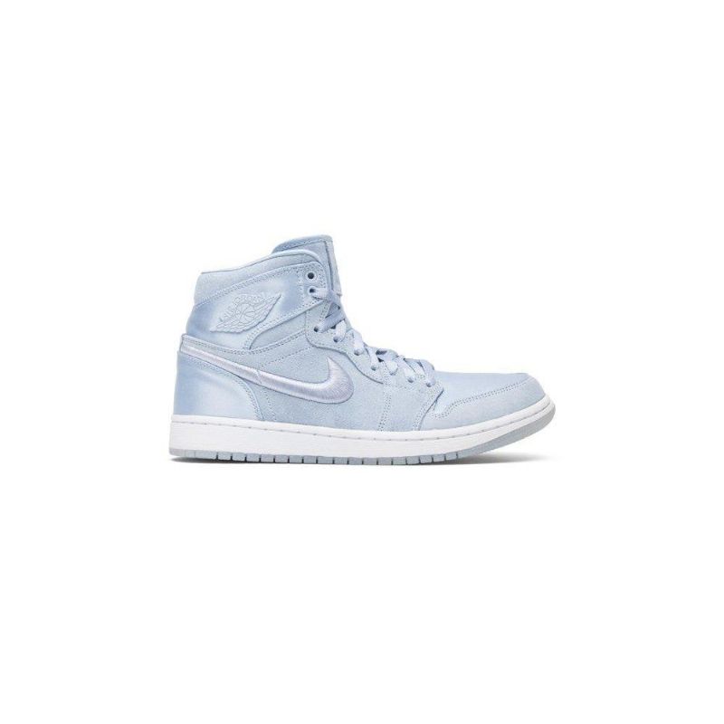 Air Jordan 1 Retro Høy Blå Hvit Damesko