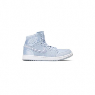 Air Jordan 1 Retro Høy Blå Hvit Damesko