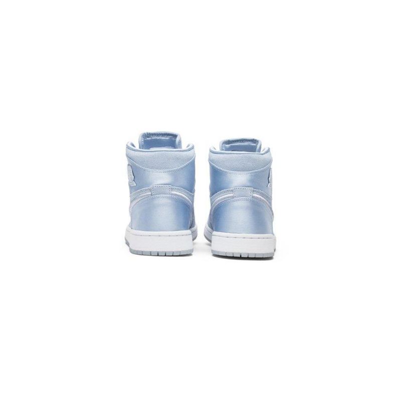 Air Jordan 1 Retro Høy Blå Hvit Damesko