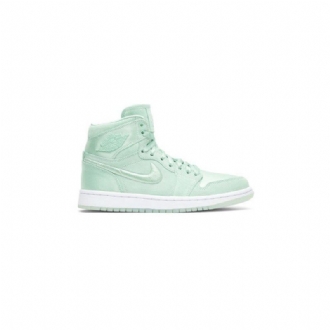 Air Jordan 1 Retro Høy Grønn Hvit Damesko