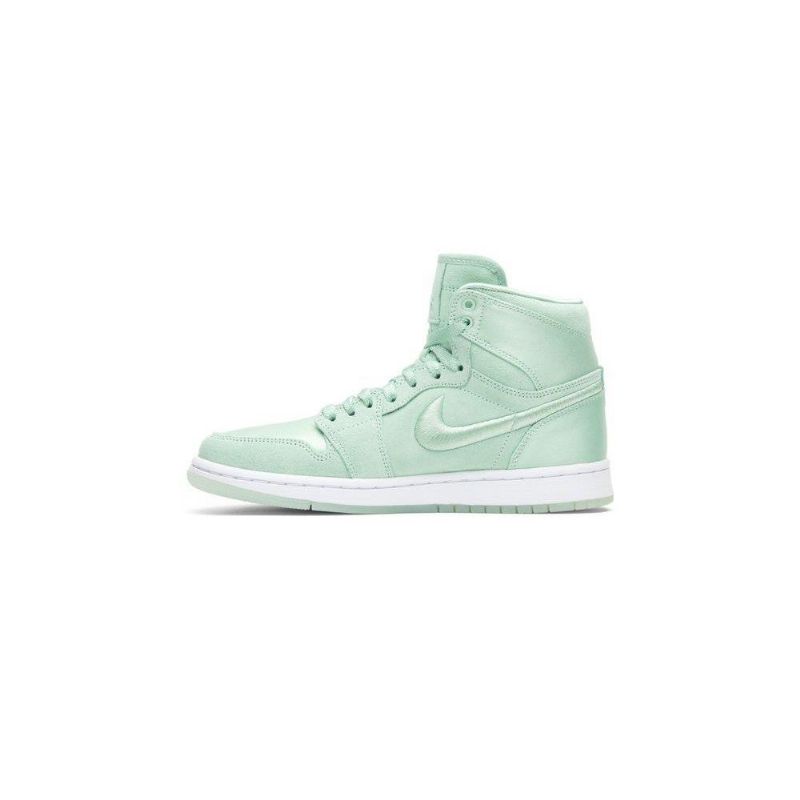 Air Jordan 1 Retro Høy Grønn Hvit Damesko
