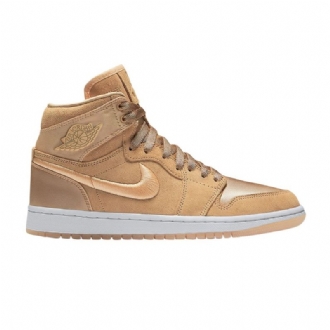 Air Jordan 1 Retro Høy Gull Hvit Damesko