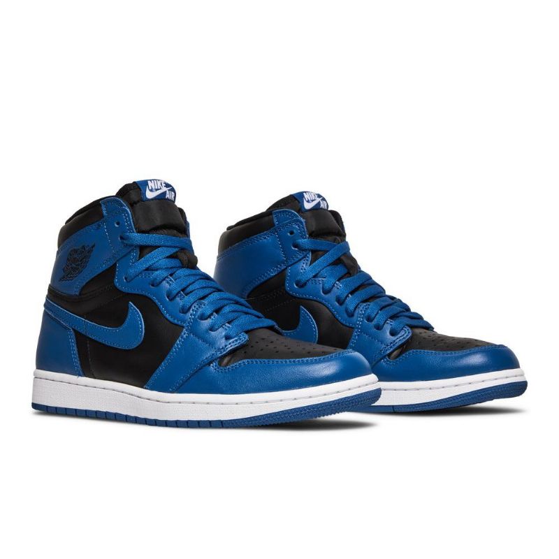 Air Jordan 1 Retro Høy Og Blå Svart Herresko