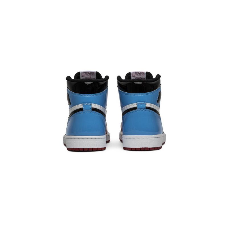 Air Jordan 1 Retro Høy Og Hvit Blå Rød Svart Herresko