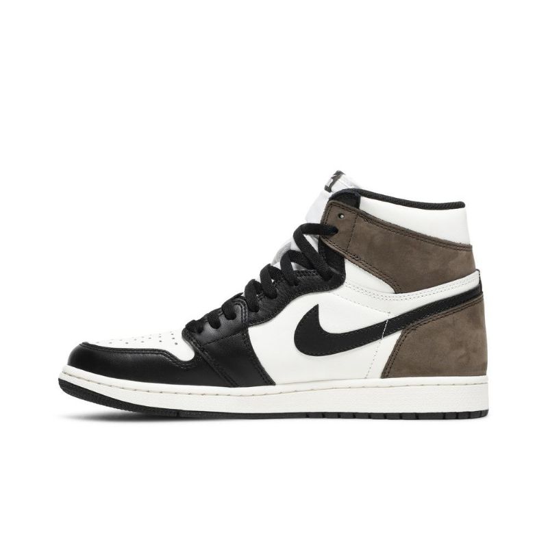 Air Jordan 1 Retro Høy Og Hvit Brun Svarte Herresko