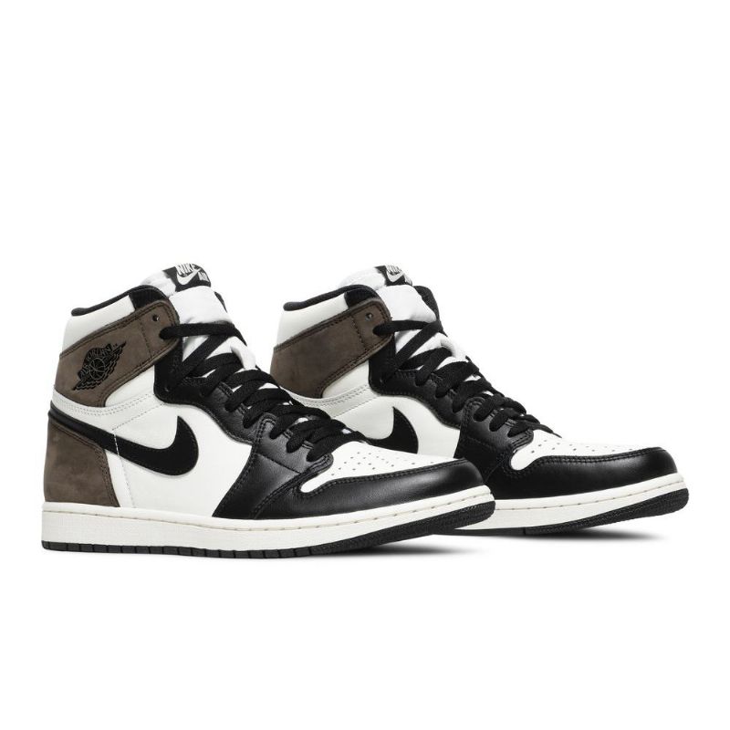 Air Jordan 1 Retro Høy Og Hvit Brun Svarte Herresko