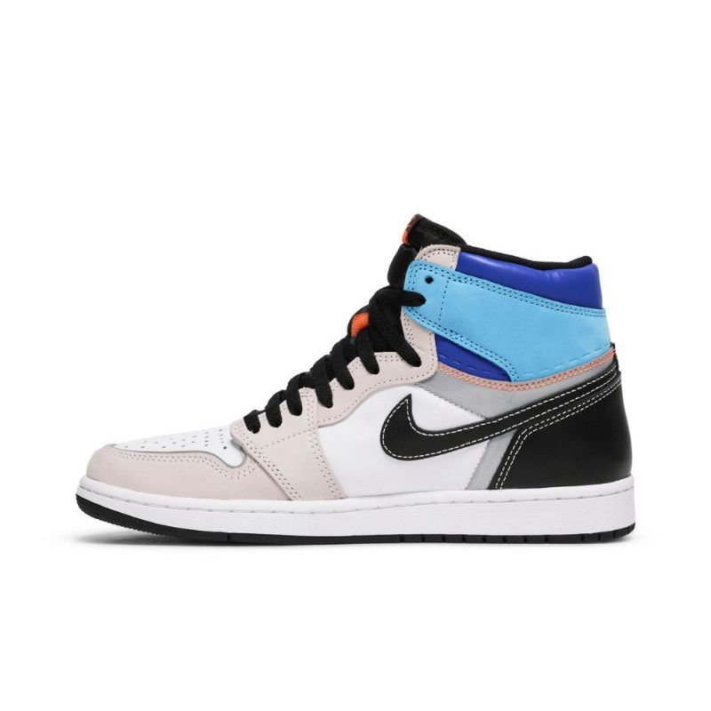 Air Jordan 1 Retro Høy Og Hvit Flerfarget Herresko